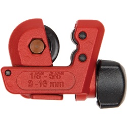 Mini tagliatubi compatto magnesio lega zinco per tubi rame Ø3-16 mm installazioni elettriche spazi ristretti