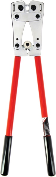 Pinza crimpatrice esagonale 6-120 mm² capicorda rame lavori elettrici professionali