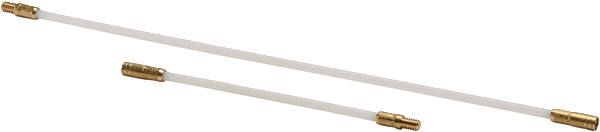 Kit terminali a tubetto nylon 5 mm lunghezza 17,5 cm e 33 cm per connessioni elettriche sicure e durature
