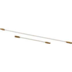 Kit terminali a tubetto nylon 5 mm lunghezza 17,5 cm e 33 cm per connessioni elettriche sicure e durature
