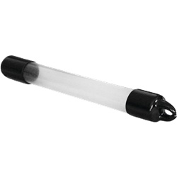 Tubo stoccaggio vuoto 38 cm leggero compatto per organizzazione aste elettriche