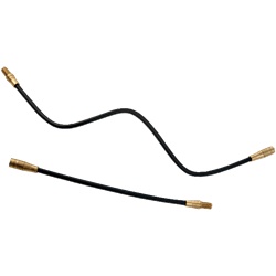 Kit 2 guide flessibili memoria forma per installazione elettrica spazi ristretti