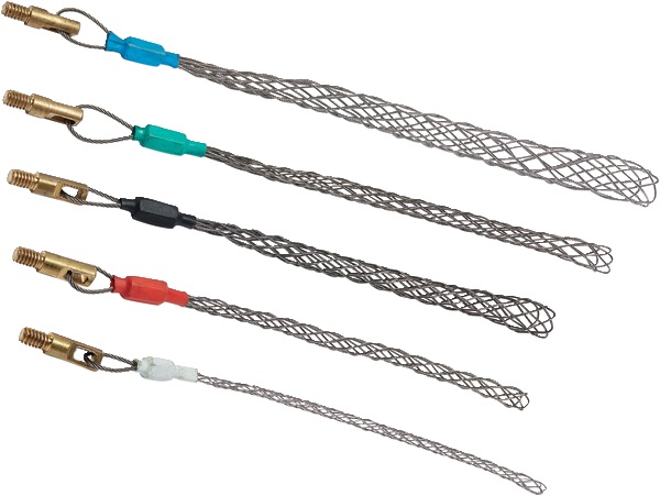 Kit 5 calze tiracavo in acciaio inox Ø 4-30 mm con inserto filettato per installazioni elettriche rapide e sicure