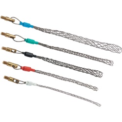 Kit 5 calze tiracavo in acciaio inox Ø 4-30 mm con inserto filettato per installazioni elettriche rapide e sicure