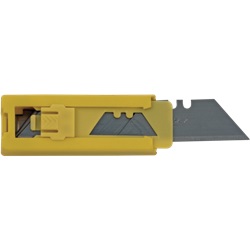 Set 10 lame trapezoidali ricambio cutter precisione durata custodia protettiva lavori professionali