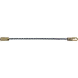 Testina rigida 6 mm con occhiello tiracavo M5 per installazione sonde in guaine e condotti dritti