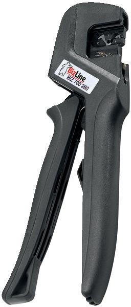 Set pinza crimpatrice modulare con matrice 0,25-10 mm² per estremità preisolate installazioni elettriche rapide e precise