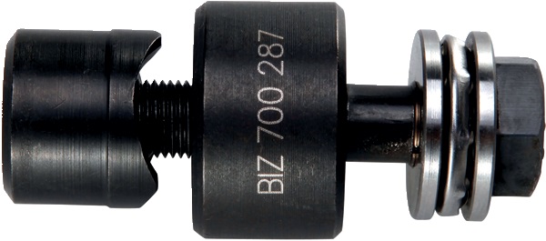 Portainserti Ø16,5 mm ISO 16 punzone 3 denti taglio rapido privo sbavature uso professionale