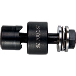 Fustella 20,4 mm PG 13 ISO 20 punzone 3 denti taglio rapido preciso installazione elettrica