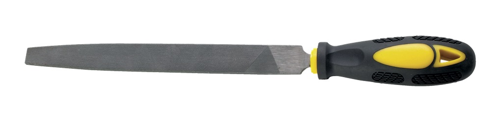 Lima piatta per metalli semi-teneri da 200 mm