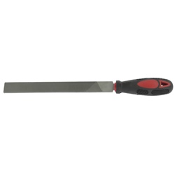 Lima piatta semidolce 200 mm per lavori di precisione, alta qualità, ergonomica, ideale per installatori elettrici e uso professionale