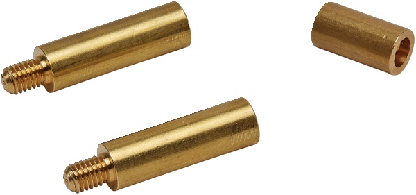 Kit riparazione sonda fibra vetro 6 mm con raccordi filettati M5 e manicotto di collegamento