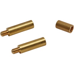 Kit riparazione sonda fibra vetro 6 mm con raccordi filettati M5 e manicotto di collegamento