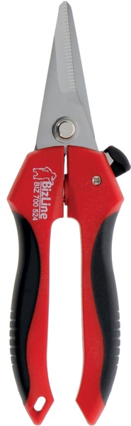 Forbice CROCO taglio cavi elettrici H07 tubi canaline con molla richiamo e blocco chiusura