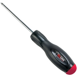 Cacciavite piatto 5,5x125 mm lama acciaio cromato non isolato per elettricisti