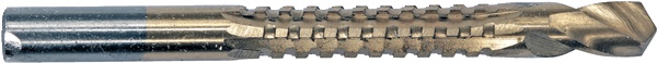 Punta a fresare HSS 8 mm dentatura profonda per metalli non ferrosi lavorazioni precise e versatili