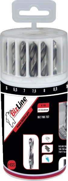 ASSORTIMENTO DI 19 PUNTE HSS