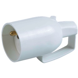 Prolunga elettrica 16A 2P+T con anello montaggio cavo Ø11mm per dispositivi classe I