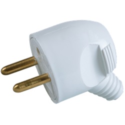 Spina elettrica 16A 2P+T uscita laterale compatta per installazioni elettriche professionali e domestiche