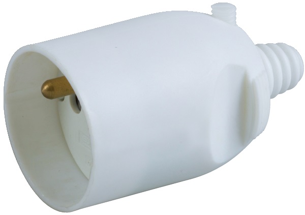 Prolunga elettrica 16A 2P+T uscita dritta per cavi Ø11mm dispositivi classe I