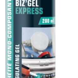Gel isolante BIZGEL EXPRESS 280 ml miscelazione 1:1 riutilizzabile isolamento connessioni elettriche atossico