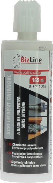 Resina metacrilate 170 ml cartuccia con cannula applicazione ancoraggi elettrici e meccanici rapida e precisa
