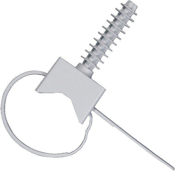 Fascetta multidiametro fissaggio tubi rigidi 40-63 mm PA 6,6 grigio per ambienti interni