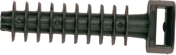 Supporto tassello standard Ø 8 mm confezione 100 pezzi per fissaggio cavi tubi guaine