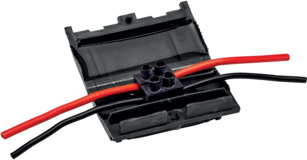 Squalo Mini con Gel S4 pre-riempito isolamento connessioni elettriche fino a 3x4 mm² kit 8 pezzi