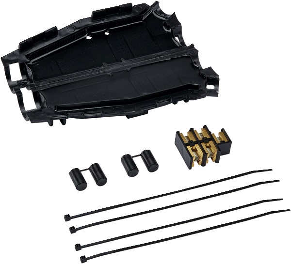 Kit connessione SQUALE D6 pre-riempito 5 ingressi 5x4 mm² interno esterno