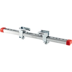 Aggancio universale per travi IPN/IPE fino 400 mm senza foratura per impianti elettrici e ventilazione
