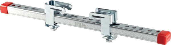 Aggancio universale senza foratura per trave IPN/IPE fino 600 mm, montaggio canaline e impianti illuminazione