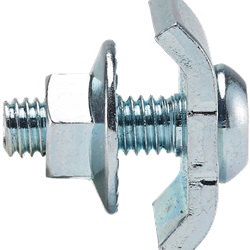 Kit rapido montaggio staffa giunzione B20 bulloni TRCC 6x20 mm per canaline portacavi