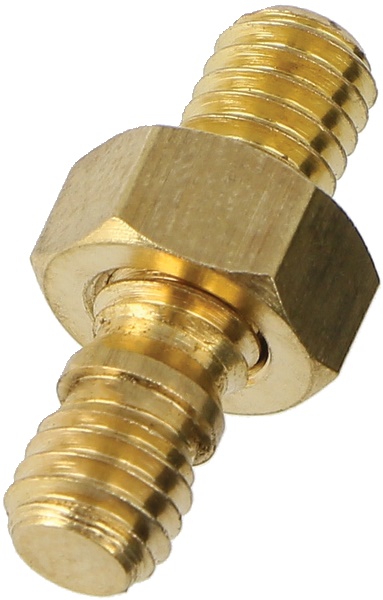 Kit viti dadi ottone M6 per fissaggio sicuro su canaline portacavi, 50 pezzi