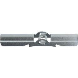 Bascula zincata Ø6 mm x 85 mm per aste filettate M6, fissaggio carichi leggeri in materiali cavi <45 mm, confezione 20 pezzi
