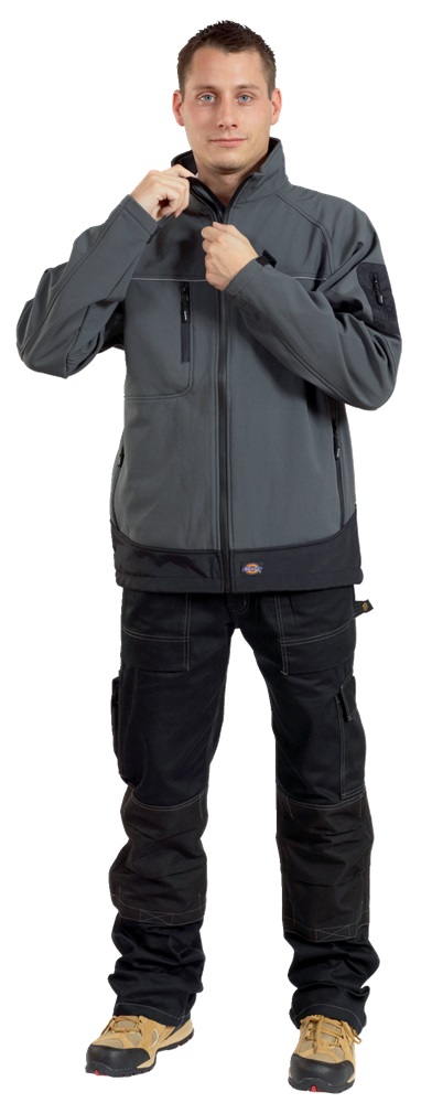 GIACCA SOFTSHELL GRIGIA L