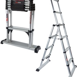 SCALETTA TELESCOPICA A 5 GRADINI