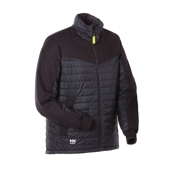 Giacca isolante nera taglia M con isolamento Primaloft® impermeabile multitasca ergonomica per installatori e uso finale