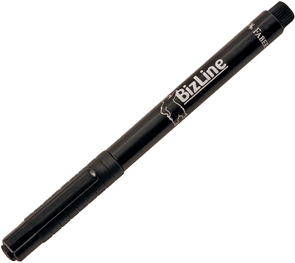 Pennarello indelebile punta fine 0,6 mm nero asciugatura rapida resistente acqua e luce per marcatura su plastica metallo vetro legno pietra