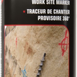 Tracciante cantiere blu fluo 500 ml multidirezionale 360° marcatura temporanea fino 10 mesi