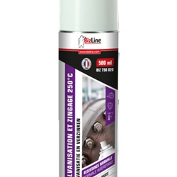 Spray galvanizzazione zincatura opaca 650 ml protezione anticorrosione superfici metalliche asciugatura rapida resistenza 250°C