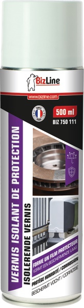 Vernice isolante protettiva spray 500 ml per impianti elettrici e componenti elettronici, protezione umidità e corrosione