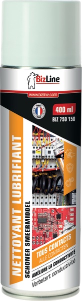 Detergente lubrificante contatti elettrici 400 ml protezione idrofoba antiaderente