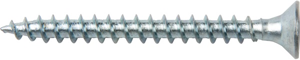Vite legno truciolato testa fresata Pozidriv acciaio zincato 4x20 mm 200 pezzi fissaggi duraturi