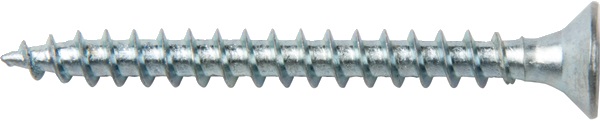 Vite legno agglomerato testa fresata Pozidriv 4x30 mm acciaio zincato per truciolato e legno