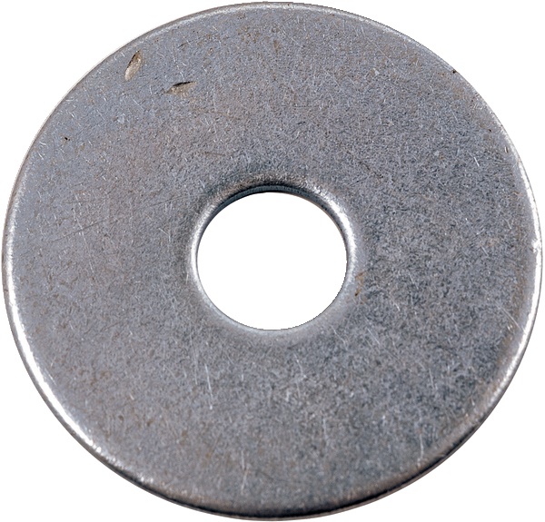 Rondella piatta extra large M8 acciaio zincato per fissaggi metallo e legno (50 pezzi)
