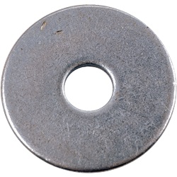 Rondella piatta extra large M8 acciaio zincato per fissaggi metallo e legno (50 pezzi)