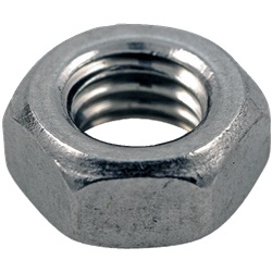 Dado esagonale inox M6 resistente corrosione per fissaggi metallo e legno confezione 100 pezzi