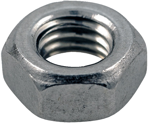 Dado esagonale inox M8 resistente umidità fissaggio metallo legno (50 pezzi)