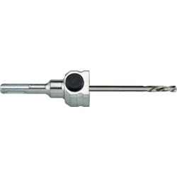 Albero SDS+ per seghe a tazza CLIC II con punta HSS 120 mm per installazioni rapide e precise